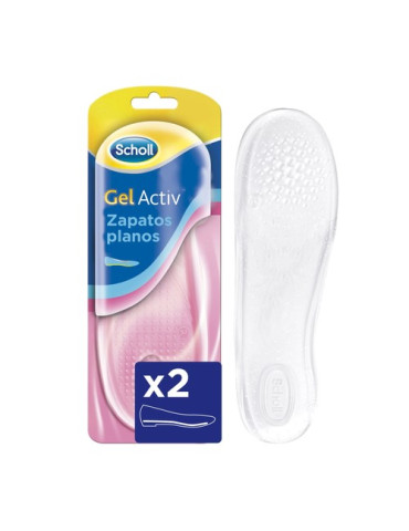 SCHOLL GEL ACTIV ZAPATO PLANO