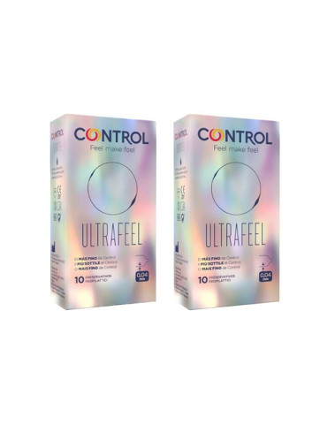 PRESERVATIVOS CONTROL ULTRA FEEL 10 UNIDADES DUPLO