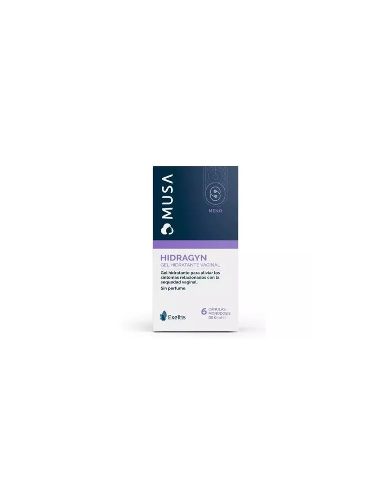 MUSA MENO HIDRAGYN GEL HIDRATANTE VAGINAL 6 CANULAS 6 ML