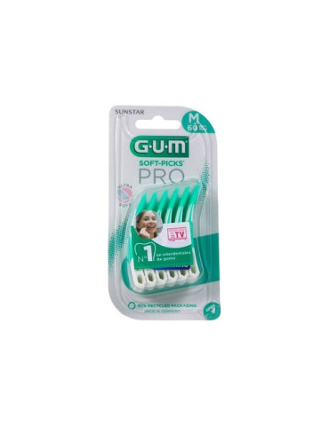 GUM SOFT-PICKS PRO M 60 UNIDADES