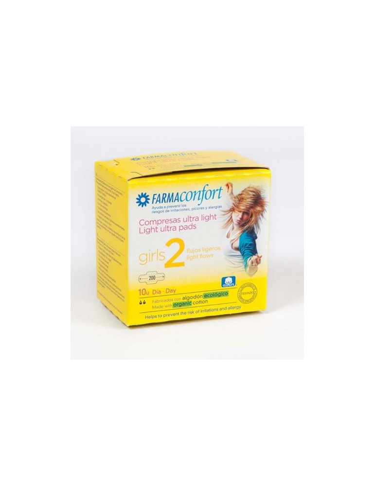 COMPRESA ULTRA LIGHT GIRLS 2 10 UNI DIA