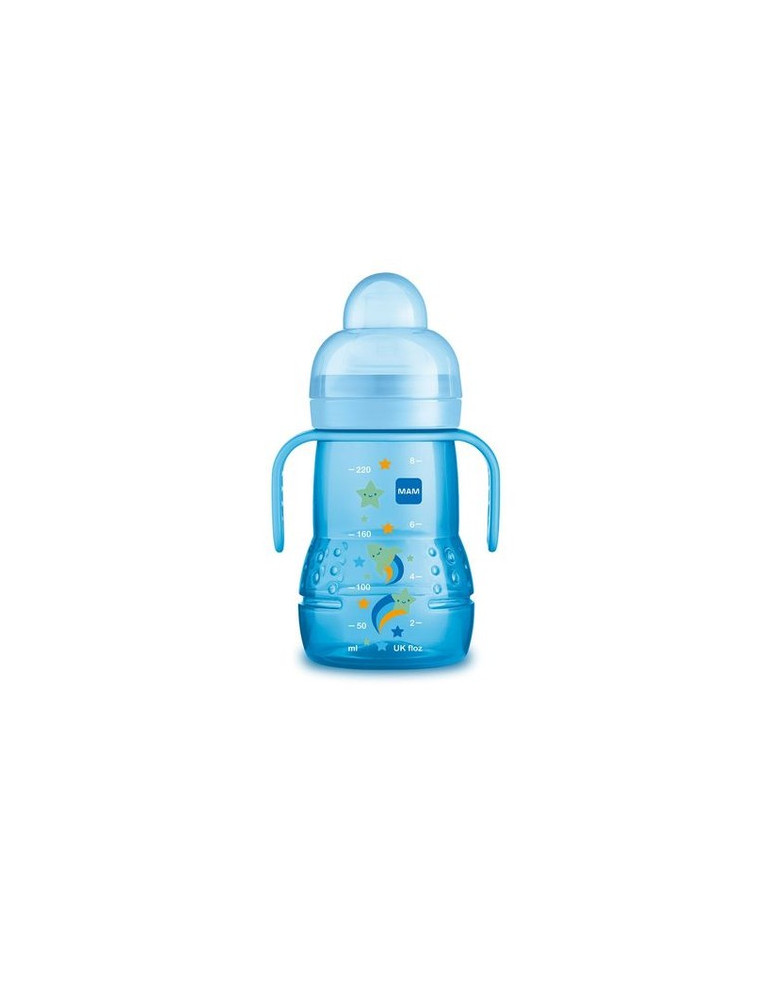 VASO ENTRENAMIENTO  AZUL MAM TRAINER + A 220 ML