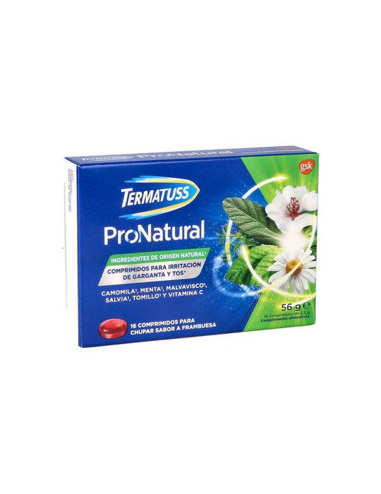TERMATUSS PRONATURAL 16 COMPRIMIDOS PARA CHUPAR
