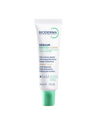 BIODERMA SEBIUM KERATO + COVER 30ML