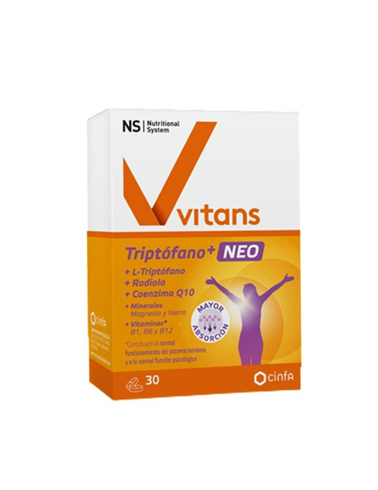 NS VITANS TRIPTOFANO+ NEO 30 COMPRIMIDOS