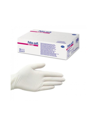 PEHA-SOFT GUANTES DE NITRILO HARTMANN 100 UNIDADES T L