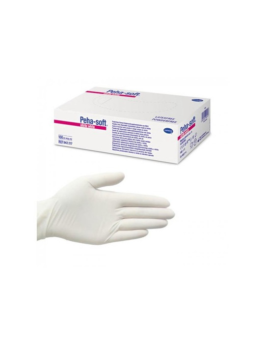 PEHA-SOFT GUANTES DE NITRILO HARTMANN 100 UNIDADES T L