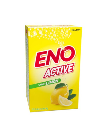 ENO ACTIVE 10 SOBRES 5 G SABOR LIMON