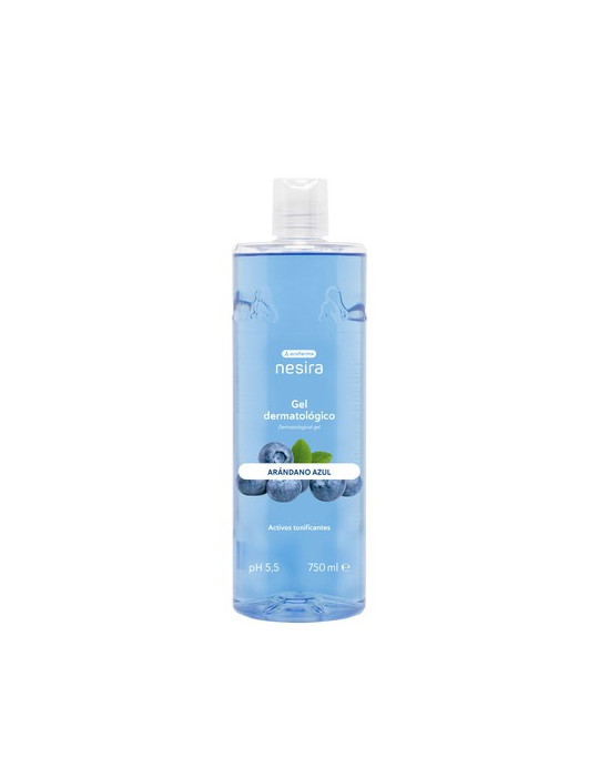ACOFARMA NESIRA GEL DERMATOLOGICO 1 ENVASE 750 ML ARANDANO AZUL