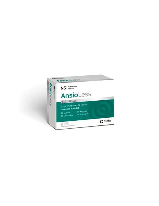NS EQUIRELAX ANSIOLESS 30 COMPRIMIDOS RECUBIERTOS