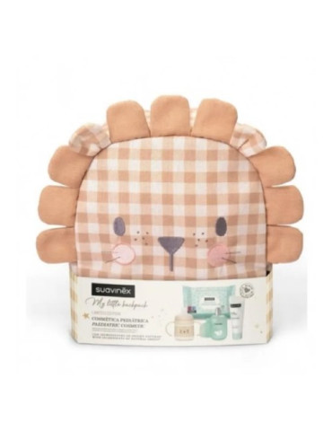 SUAVINEX BABY MY LITTLE BACKPACK LEON 1 ENVASE CREMA DEL PAÑAL 300 ML + 1 ENVASE BABY COLOGNE 100 ML