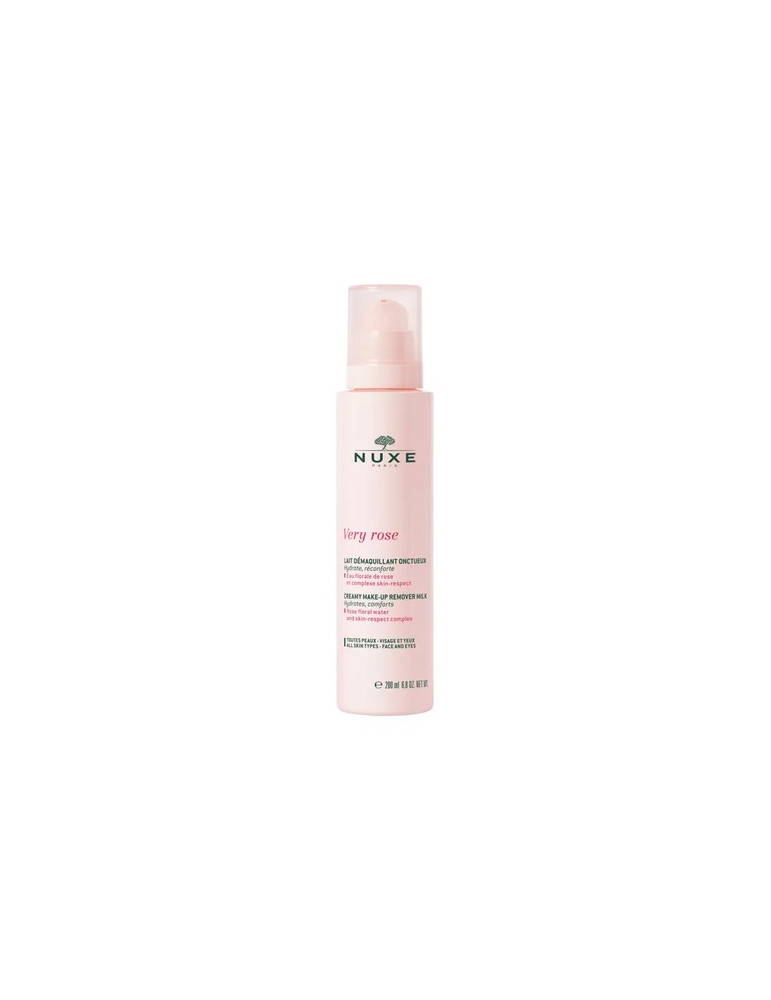 NUXE VERY ROSE LECHE DESMAQUILLANTE CREMOSA 200 ML