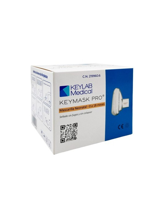 MASCARILLA INHALACION KEYMASK PRO NEONATO 0-18 MESES 1 UNIDAD