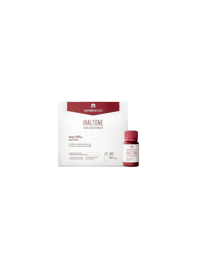 IRALTONE HAIR EFFLU BOOSTER 30 VIALES 15 ML