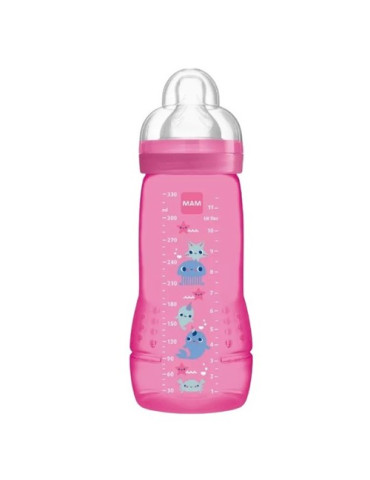 BIBERON MAM EASY ACTIVE + 6 MESES 1 UNIDAD R 330 ML