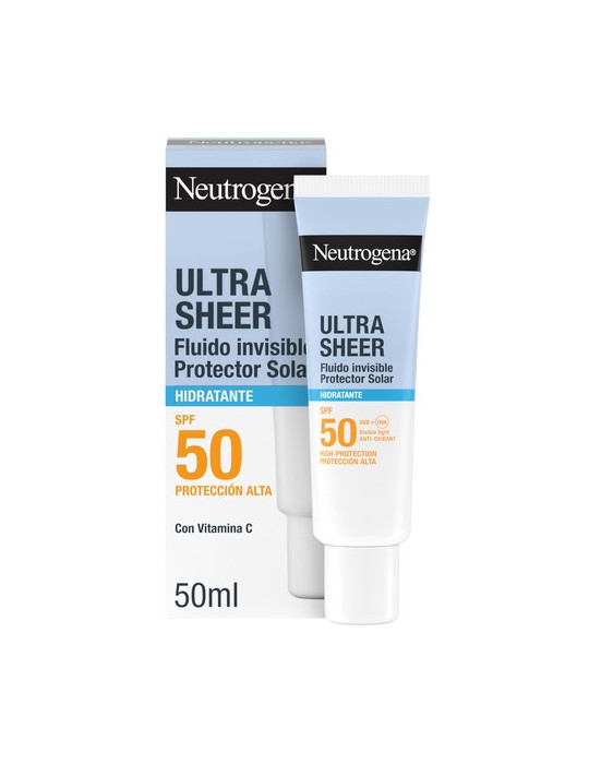 NEUTROGENA ULTRA SHEER FLUIDO INVISIBLE HIDRATANTE PROTECTOR SOLAR SPF50 50ML