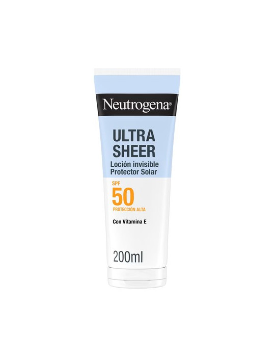NEUTROGENA ULTRA SHEER LOCION INVISIBLE PROTECTOR SOLAR SPF50 200ML