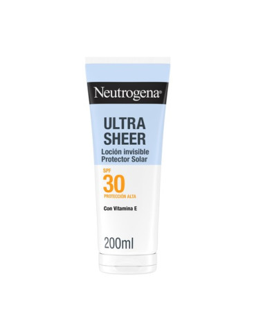 NEUTROGENA ULTRA SHEER LOCION INVISIBLE PROTECTOR SOLAR SPF30 200ML