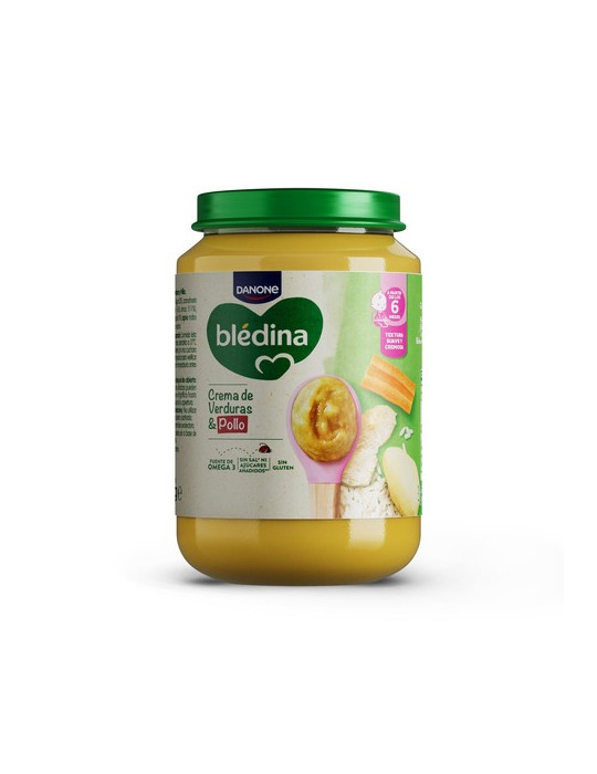 BLEDINA TARRITO CREMA VERDURAS POLLO 1 TARRO 200 G
