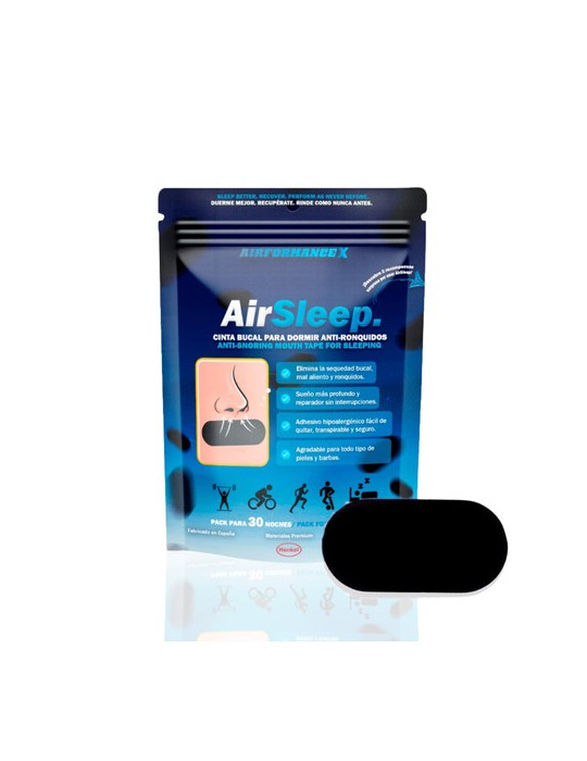 AIRFORMANCEX AIRSLEEP CINTAS BUCALES 30 UNIDADES