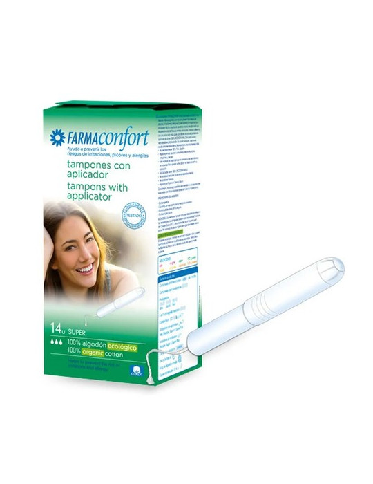 TAMPONES FARMACONFORT SUPER 14 U CON APLICADOR