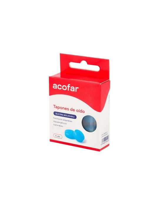 TAPONES OIDO ACOFAR SILIC 6 UN