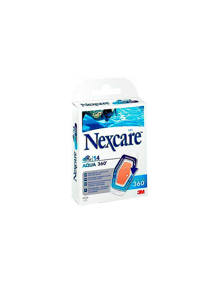 3M NEXCARE AGUA 360º APOSITO ADHESIVO SURTIDO 14 APOSITOS