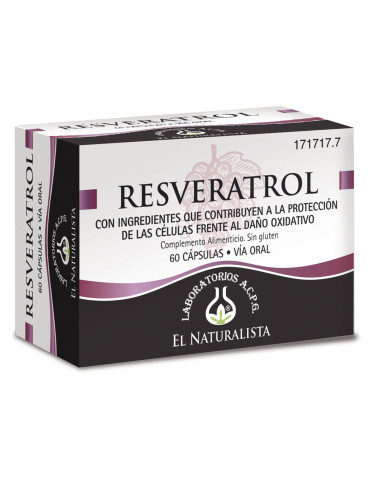 EL NATURALISTA RESVERATROL  60 CAPS