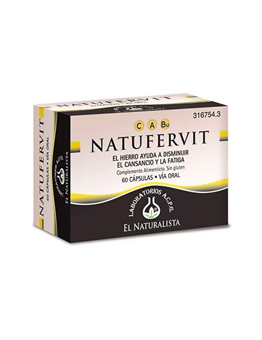 EL NATURALISTA NATUFERVIT 60 CAPS