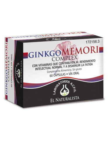EL NATURALISTA GINKGOMEMORI COMPLEX  60 CAPS