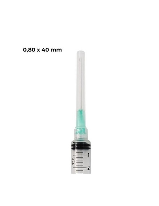 JERINGA -AGUJA ACOFAR 05 ML 40X8