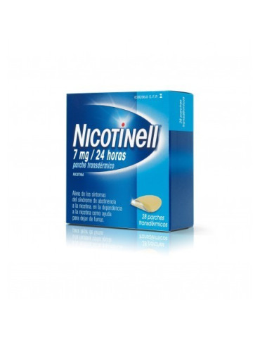 NICOTINELL 7 MG/24 H 14 PARCHES TRANSDERMICOS 17,5 MG