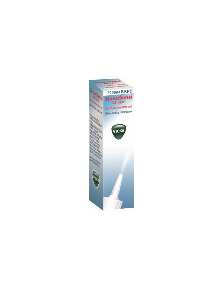 NASALVICKS 0,5 MG/ML SOLUCION PARA PULVERIZACION NASAL 1 FRASCO 15 ML