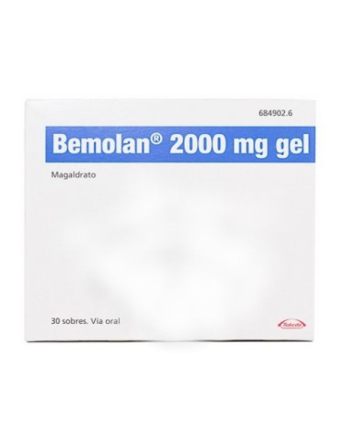 BEMOLAN 2000 MG 30 SOBRES GEL ORAL