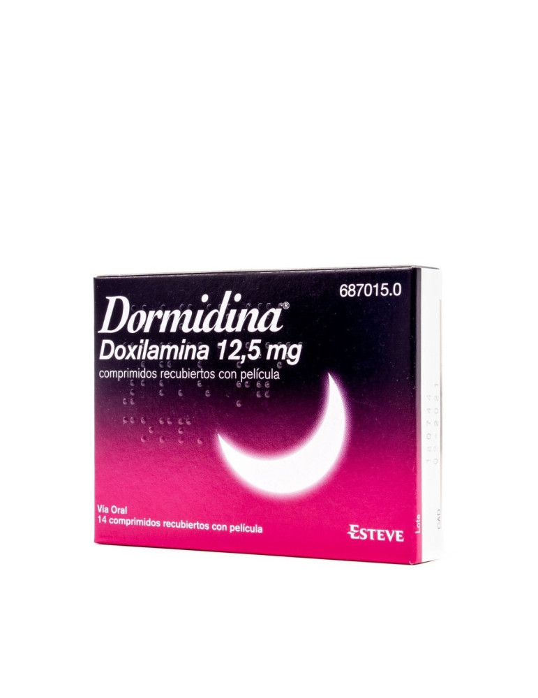 DORMIDINA 12,5 MG 14 COMPRIMIDOS RECUBIERTOS