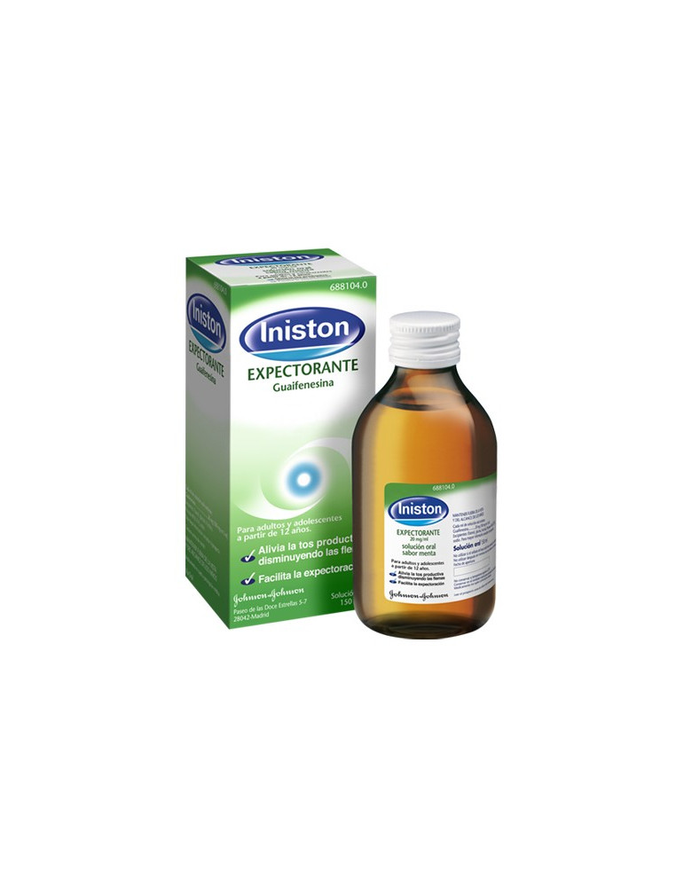 INISTON MUCOSIDAD 20 MG/ML SOLUCION ORAL 1 FRASCO 150 ML (SABOR MENTA)
