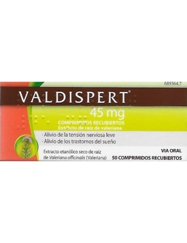 VALDISPERT 45 MG 50 COMPRIMIDOS RECUBIERTOS
