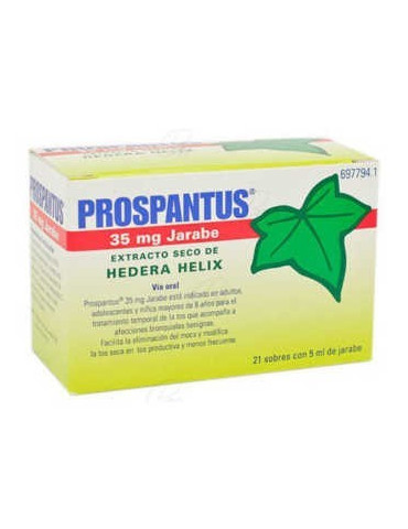 PROSPANTUS 35 MG 21 SOBRES JARABE 5 ML