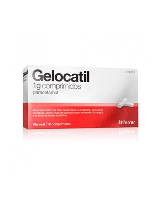 GELOCATIL 1 G 10 COMPRIMIDOS