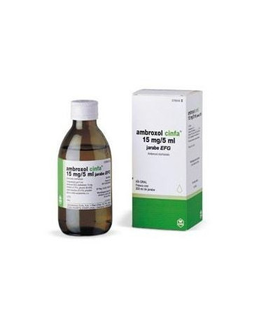 AMBROXOL CINFA EFG 3 MG/ML JARABE 1 FRASCO 200 ML (PET)