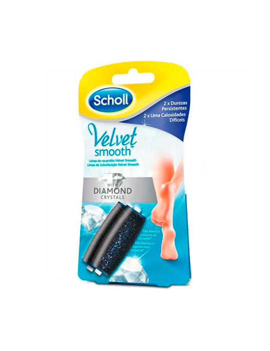 DR SCHOLL LIMA ELECTRONICA DUREZAS PERSISTENTES DIAMOND CRYSTALS 2 U RECAMBIO