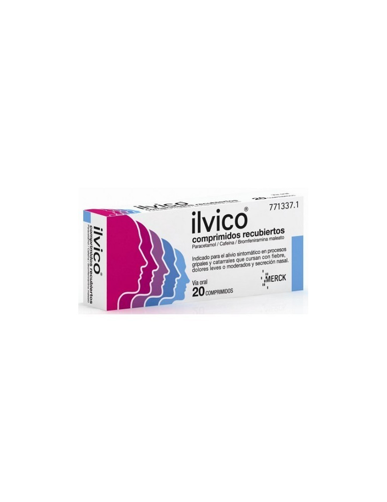 ILVICO 20 COMPRIMIDOS RECUBIERTOS