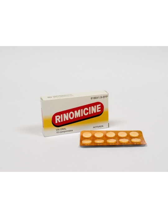 RINOMICINE 10 COMPRIMIDOS