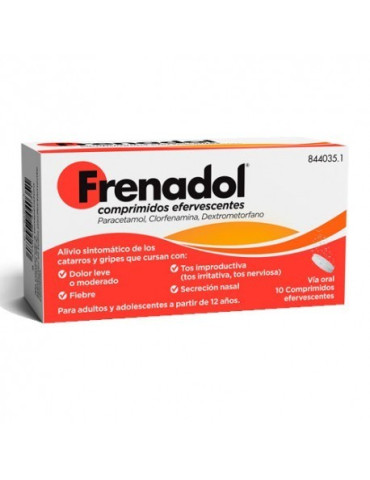 FRENADOL 10 COMPRIMIDOS EFERVESCENTES