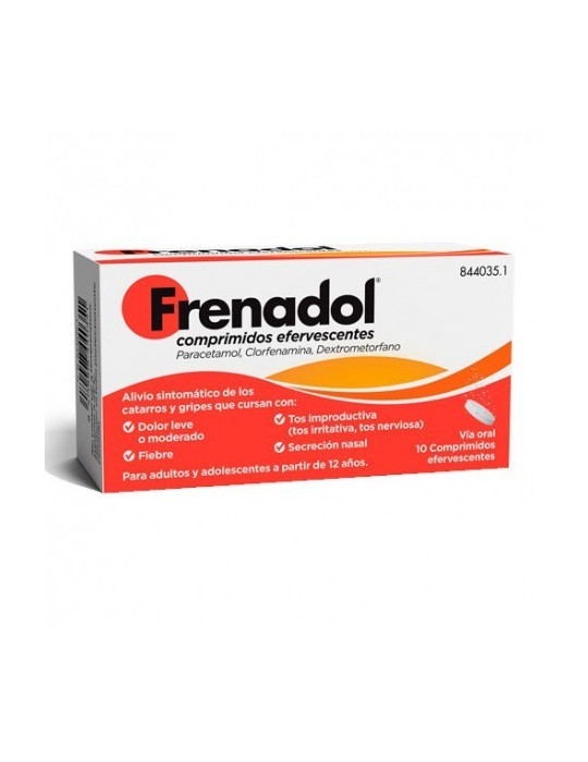FRENADOL 10 COMPRIMIDOS EFERVESCENTES