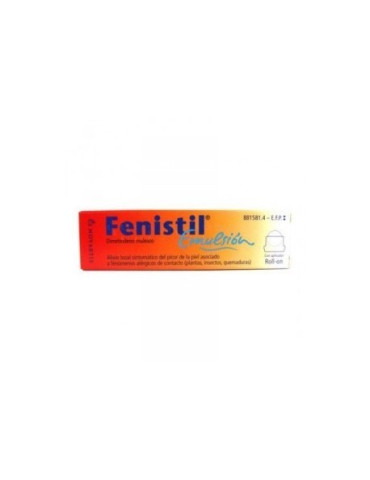 FENISTIL 1 MG/ML EMULSION CUTANEA 1 FRASCO ROLL-ON 8 ML