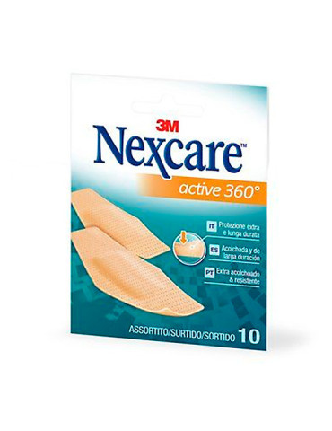 3M NEXCARE FLEXIBLE FOAM 10 APOSITOS SURTIDO