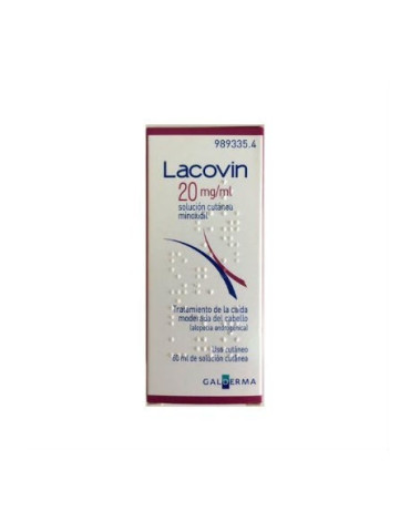 LACOVIN 20 MG/ML SOLUCION CUTANEA 1 FRASCO 60 ML
