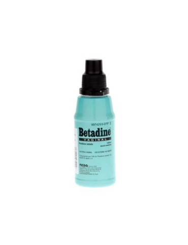 BETADINE VAGINAL 100 MG/ML SOLUCION VAGINAL 1 FRASCO 125 ML