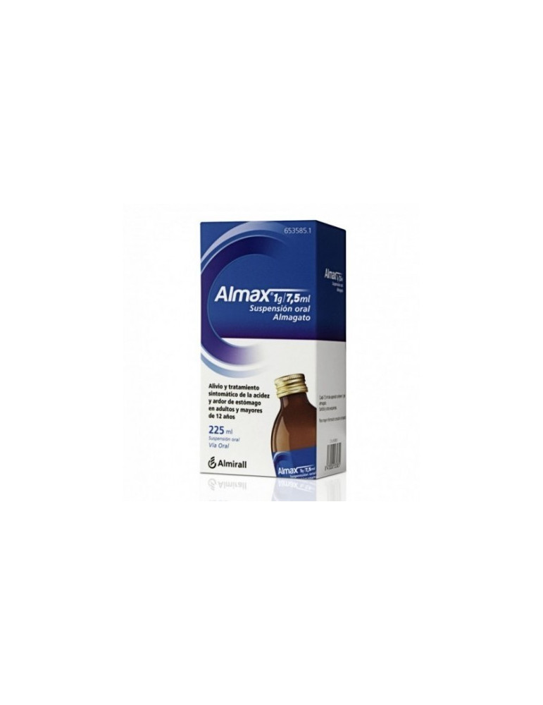 ALMAX 1 G/7,5 ML SUSPENSION ORAL 1 FRASCO 225 ML